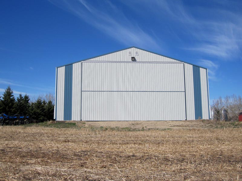 Post frame storage sheds in Alberta, BC, Saskatchewan