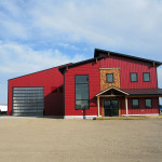 commercial post frame building